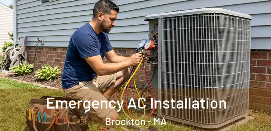  Emergency AC Installation Brockton - MA