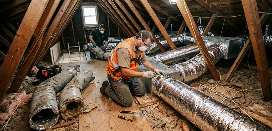 AC Duct Replacement in Brockton