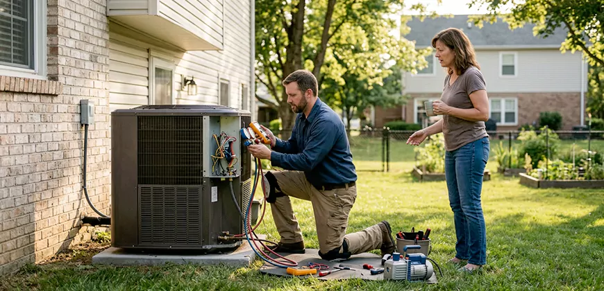 HVAC Replacement in Brockton