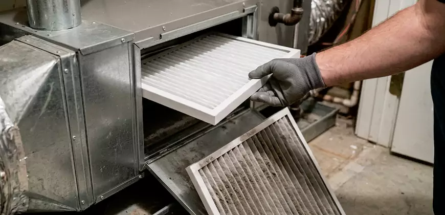 Window and Split Unit Filter Cleaning in Brockton