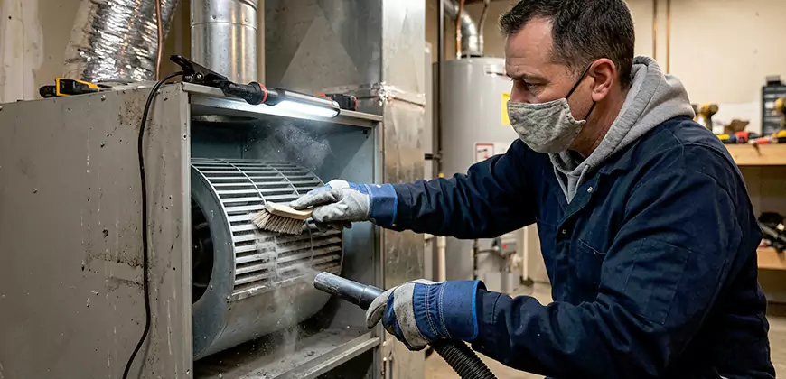 Commercial Vent Decontamination in Brockton