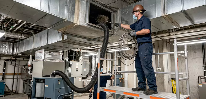 Commercial Ventilation System Cleaning in Brockton