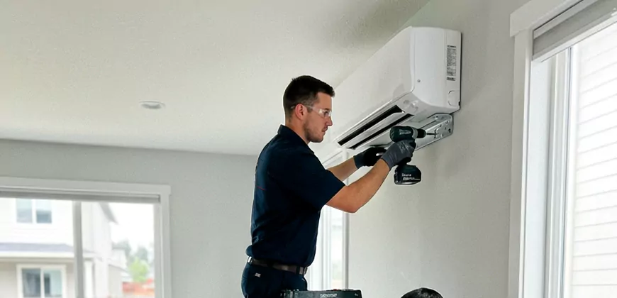 Central Air Without Ducts Alternative in Brockton