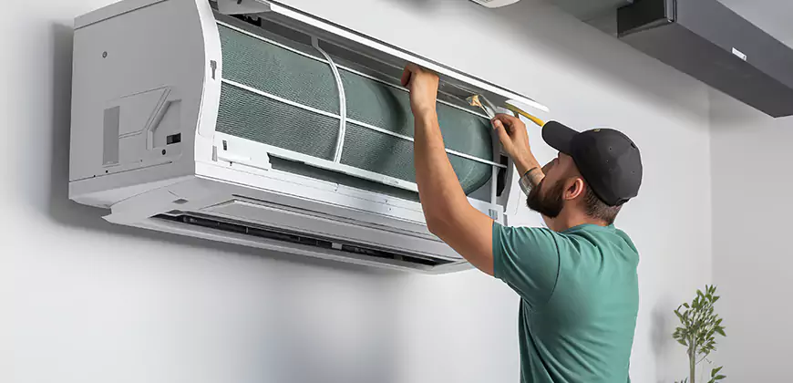 Bathroom and Small Space Ductless Installation in Brockton