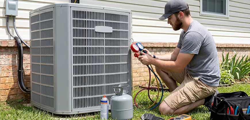 Emergency Air Conditioning Retrofit in Brockton