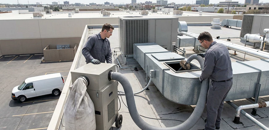 Commercial and Industrial Duct Cleaning in Brockton