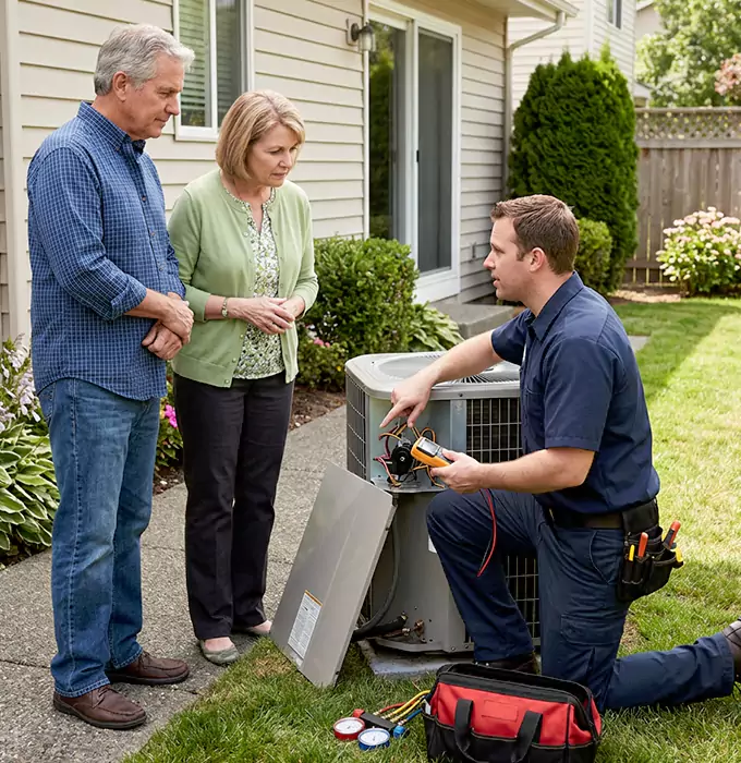 Why Brockton, MA Homeowners Choose Brockton HVAC Pro for Outdoor AC Unit Repair?